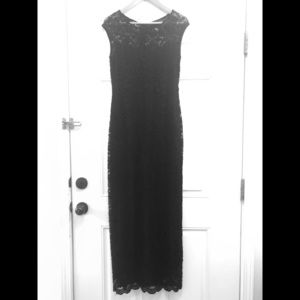 Black Elegant lace dress